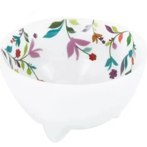 Suport pentru betisoare si conuri parfumate din portelan flora Aromandise