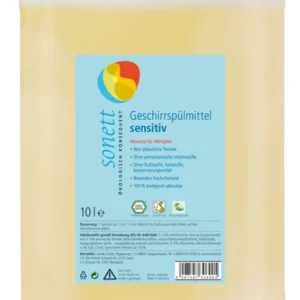 Detergent lichid pentru vase sensitive ecologic 10l Sonett