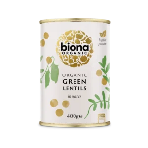 Linte verde la conserva bio 400g Biona