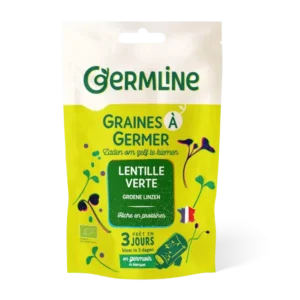 Linte verde pentru germinat bio 150g Germline