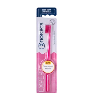 Periuta de dinti Expert 6580 filamente - moale - roz Nordics