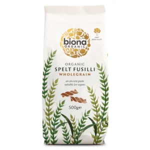 Fusilli din grau spelta integral bio 500g Biona