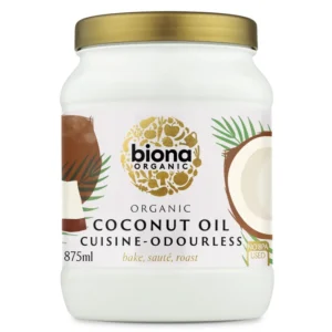 Ulei de cocos dezodorizat pentru gatit bio 875ml Biona