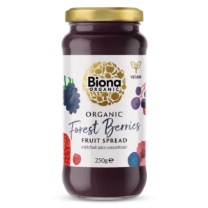 Gem de fructe de padure bio 250g Biona