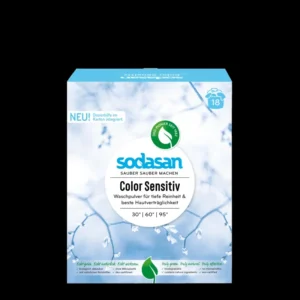 Detergent praf pentru rufe colorate sensitiv ecologic 1.01kg Sodasan
