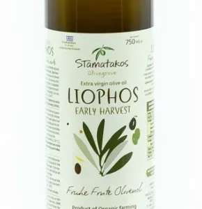 Ulei de masline extravirgin liophos early harvest bio 750ml Stamatakos Olivegrove