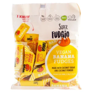 Caramele - aroma banane bio 150g Super Fudgio