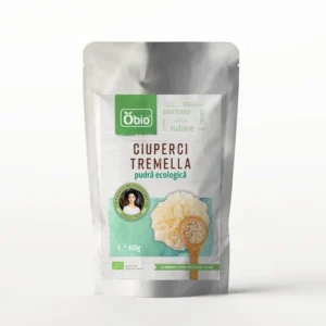 Ciuperci tremella pudra bio 60g Obio