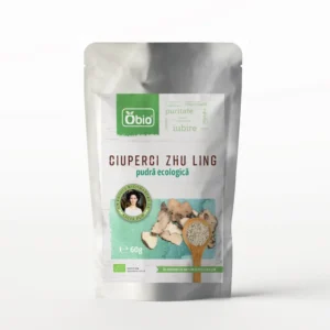 Ciuperci zhu ling pudra bio 60g Obio