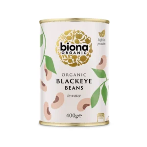 Fasole alba blackeye la conserva bio 400g Biona