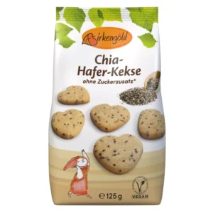 Biscuiti cu chia si ovaz 125g Birkengold
