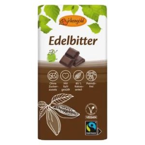 Ciocolata neagra 85% cacao 100g Birkengold