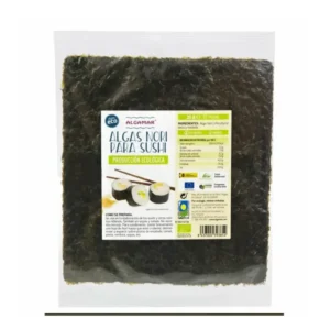 Alge nori pentru sushi bio 10 folii 25g Algamar