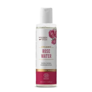 Apa de trandafir rosa damascena ecologic 200ml Wooden Spoon
