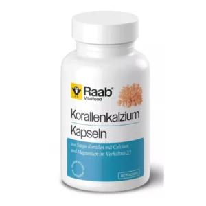 Calciu coral 600mg 80 capsule 48g Raab