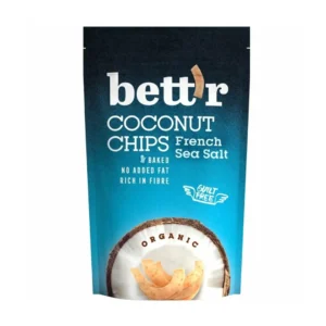 Chips de cocos cu sare de mare bio 70g Bettr