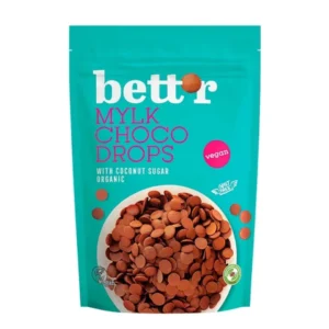 Choco drops milk bio 200g Bettr