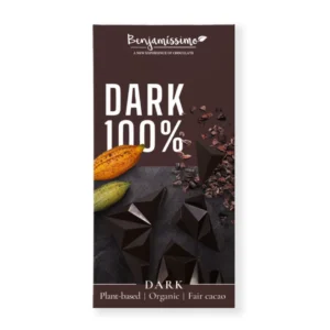Ciocolata neagra 100% bio 60g Benjamissimo