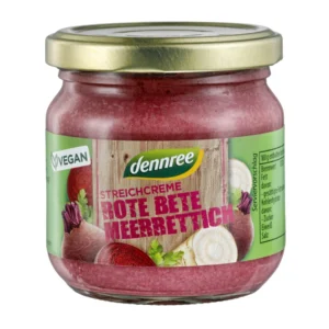 Crema tartinabila cu sfecla si rosie bio 180g Dennree