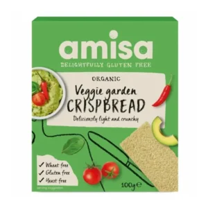Crispbread veggie garden bio 100g Amisa