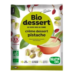 Desert crema cu fistic bio 60g Nat-ali