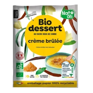 Desert crème brulee bio 80g Nat-ali