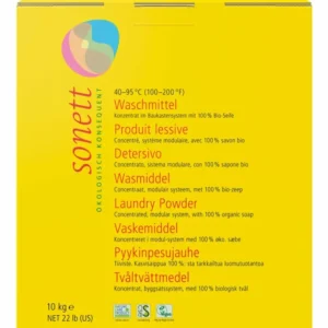 Detergent praf pentru rufe ecologic 10kg Sonett