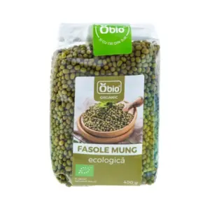 Fasole mung bio 400g Obio