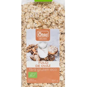 Fulgi de ovaz fara gluten bio 300g Obio