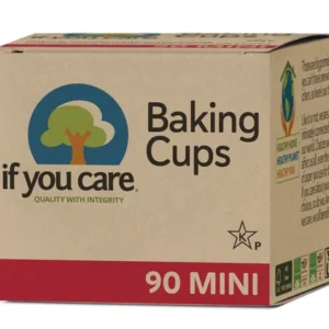 Hartie de copt briose nealbita compostabila mini 90buc If You Care