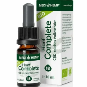 Hemp complete 18% cbd bio 10ml Medihemp