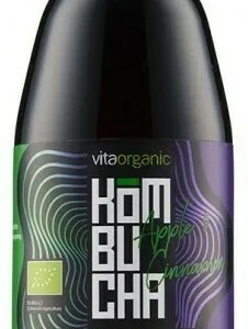 Kombucha cu mere si scortisoara bio 330ml Vita Organic