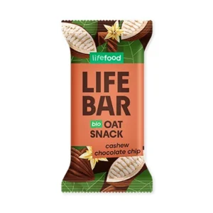 Baton de ovaz cu ciocolata bio 40g Lifebar
