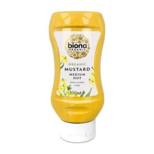 Mustar picant bio 300ml Biona
