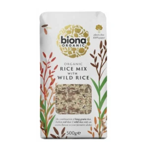Orez mixt cu orez salbatic bio 500g Biona