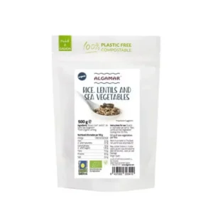 Orez si linte cu alge bio 500g Algamar