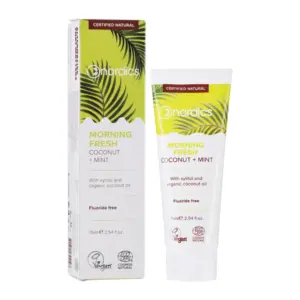 Pasta de dinti morning fresh cu cocos si menta ecologica 75ml Nordics