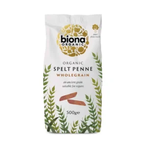 Penne din grau spelta integral bio 500g Biona