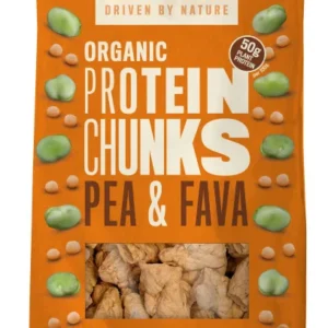 Proteina vegetala texturata din mazare si fava bucati mari bio 125g Profusion