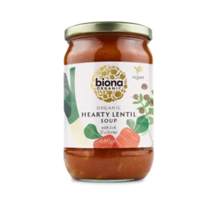 Supa de linte cu legume bio 680g Biona