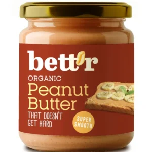 Crema de arahide super smooth bio 250g Bettr