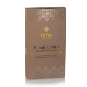 Vopsea de par naturala blond - deschis 100g Isha