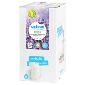 Detergent lichid pentru rufe colorate cu lavanda ecologic 5 l Sodasan