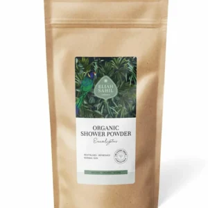 Gel de dus pudra cu eucalipt ecologic 250g - refill Eliah Sahil