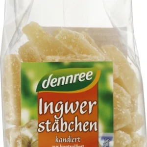 Ghimbir confiat bio 100g Dennree