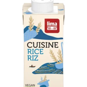 Crema de orez pentru gatit bio 200ml Lima