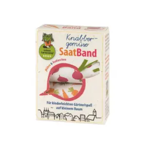 Banda cu seminte pentru semanat - morcovi si ridichi bio 2 bucati x 6m Aries